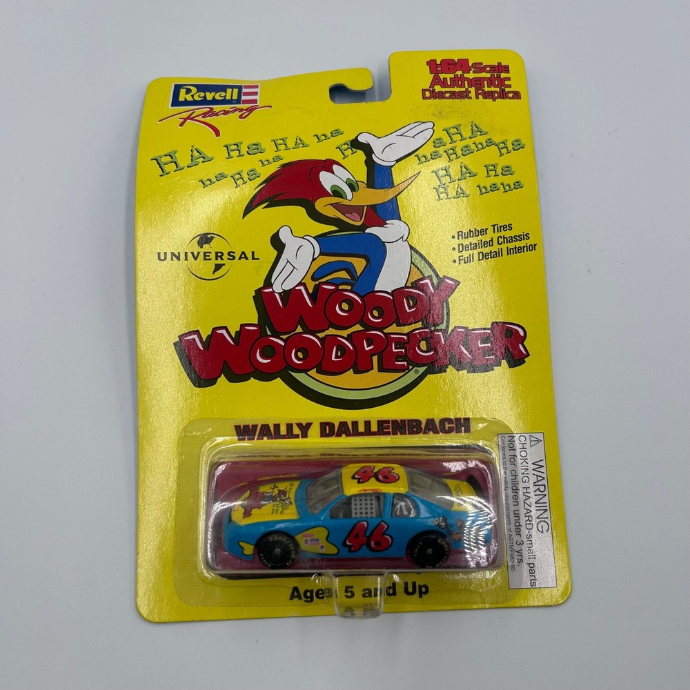 Revell 1997 Wally Dallenbach Woody Woodpecker #46 Chevy 1:64 Diecast NASCAR